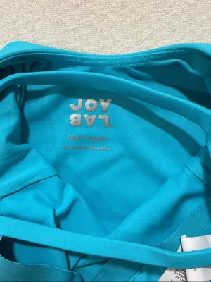 JoyLab Teal Blue Athletic Jumpsuit Romper thumbnail 5