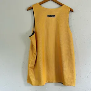 Green Bay Packers Green Gold Reversible Jersey XL Football NFL Fan thumbnail 4