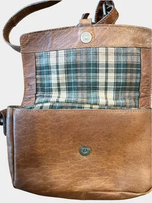 Wild West brown leather western crossbody thumbnail 9