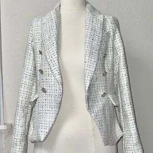 NWT tweed boucle blazer White thumbnail 3