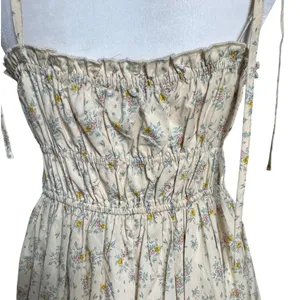 In Loom Floral Smocked Maxi Dress Tie Strap Cottagecore Tuckerknuck Style S thumbnail 6