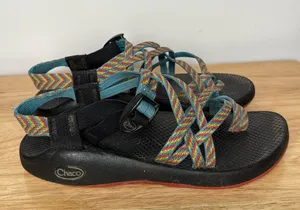 Chaco ZX 2 Rainbow Yampa Fiesta Hiking Water Vibram Strappy Sandals Women 8 thumbnail 4