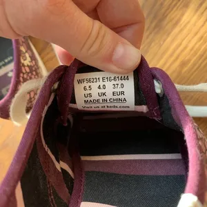 Kate Spade Keds X Sneakers Purple Floral Design Women’s Shoe Size 6.5 Casual thumbnail 6