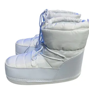 Womens Winter Snow Boots Anti-Slip Ankle Booties Warm Lining Lace-up Outdoor 7.5 thumbnail 1