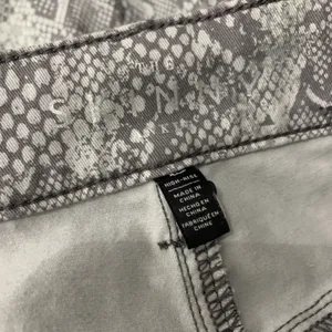 White House Black Market The Skinny‎ Ankle Snake Print High Rise Stretch Pants 4 thumbnail 5