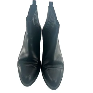 J. Crew black Chelsea boots leather sz‎ 7 thumbnail 5