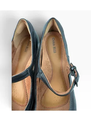 -Cobb Hill Laurel Mary Jane Womens Heels 9 Black Leather Comfort Soft Shoe thumbnail 9