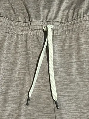 Womens large Vuori Falls wide leg sleeveless henley jumpsuit-rosemary heathered thumbnail 10