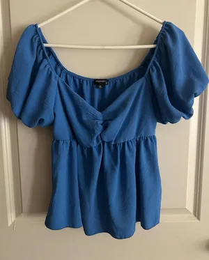 originality top Blue Size M thumbnail 1