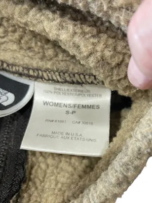 The North Face Vintage Y2K Fleece Quarter Zip Pullover Jacket Brown Size S Cozy thumbnail 4