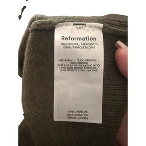 REFORMATION Tate Regenerative Wool‎ Sweater Dress X-Small thumbnail 5