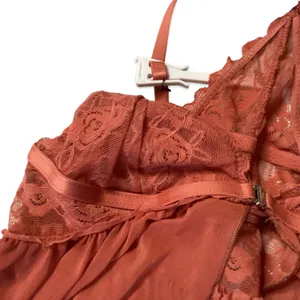 French Affair Lace Babydoll & G-String Set thumbnail 5