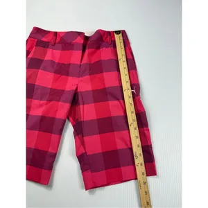 Puma Golf Shorts Plaid Athletic‎ Casual Walking Activewear Womens thumbnail 3