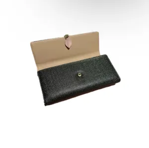 Black Sparkle Clutch Wallet with Pink Leaf Charm thumbnail 4