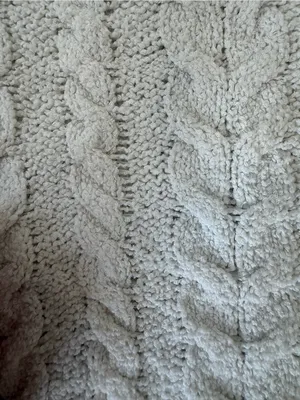 Free People Baby Cable Tee in Ivory Off White Size Small Cotton Blend Boho thumbnail 8