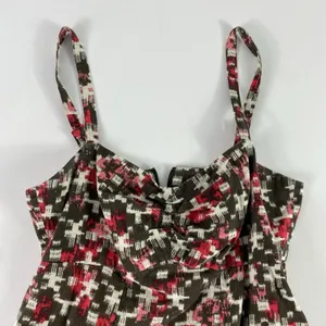 Patagonia Dress Womens 2 Abstract Tribal Summer A-Line Hemp Organic Cotton 58931 thumbnail 3