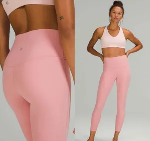 Lululemon NWT Pink Puff Align High-Rise Nulu Hidden Pocket Pants 25" 9/2021 12 thumbnail 12