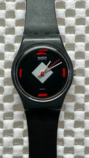 Swatch Watch Mah Jong LA101 Vintage 1984 thumbnail 1