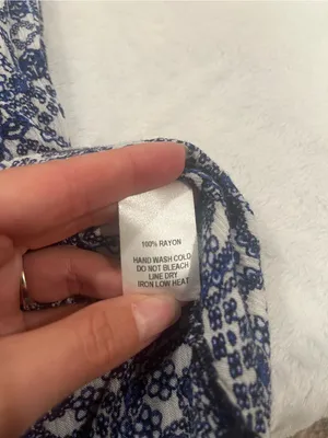 Lulus Blue & White Tile Print Maxi Dress - Small thumbnail 4