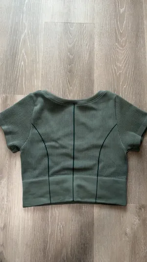 Aerie Offline Corset T-Shirt Ribbed thumbnail 2
