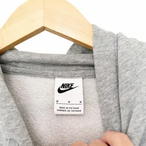 Nike Sportswear Gray Club Fleece Pullover Hoodie Sz M thumbnail 3