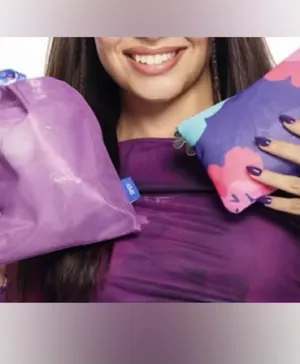 IPSY Glam Purple & Floral Mesh Cosmetic Bags thumbnail 12