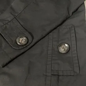 Jones New York Double Breasted Raincoat Trench Coat in Black thumbnail 13