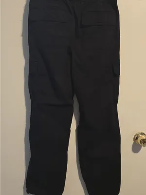Hollister Wide-Leg Black Cargo Pants thumbnail 13