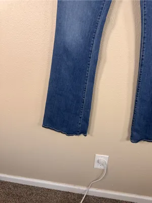 Veronica Beard Beverly Skinny Flare High Rise Jeans Womens 29 Blue Denim Fall thumbnail 13