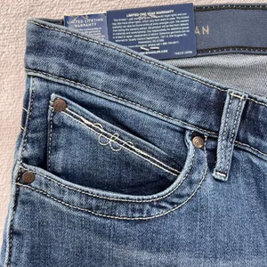 Wrangler Q-Baby Ultimate Riding‎ Jeans Dark Wash Denim Straight Leg 9x34 Western thumbnail 8