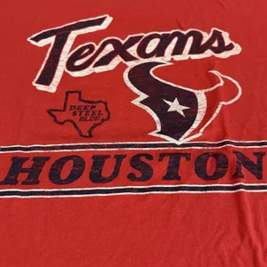 Houston Texans ‘47 Brand Racer red relaxed oversized Nfl sportswear size Large thumbnail 9
