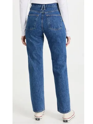 SLVRLAKE London Straight Leg Jeans in Sweet Memory thumbnail 2