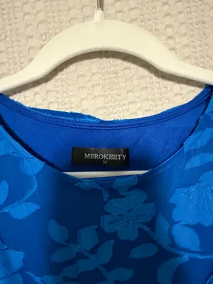 Merokeety blue dress thumbnail 2