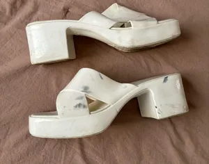 Jeffrey Campbell White sandals thumbnail 1