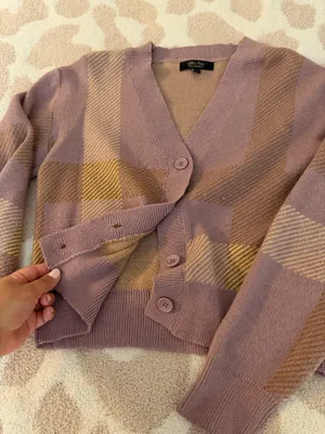 Wildfox Anthropologie Crop Knit Cardigan Sweater thumbnail 2