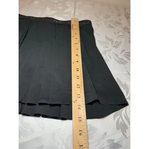 OFFLINE by Aerie Pleated Black Athletic Tennis Pickleball Skirt Large thumbnail 4