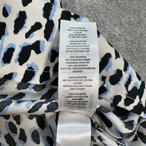 Nasty Gal Animal Print Button Down Shirt Women's Size 4 Collared Long Sleeve thumbnail 8