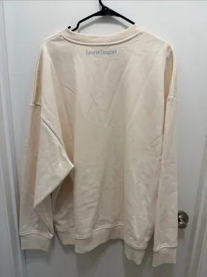 Favorite Daughter “Aunt” Heart Logo Sweatshirt NWT thumbnail 3