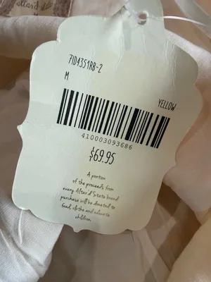 Altard State Yellow Gingham Ruffle Mini Sundress Size M New thumbnail 5