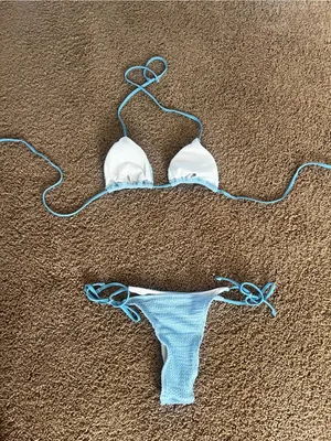 Light Blue Bikini Size M thumbnail 2