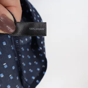 The Limited Shirt Dress Womens XS Navy Blue Geometric Print Roll Tab Excellent thumbnail 3