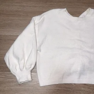 Le Lis Women's White Sweater With Ties Large thumbnail 10
