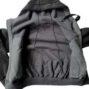 Lululemon Short Sweet and Sherpa Jacket Heathered Core Black Size XS Reversible thumbnail 7