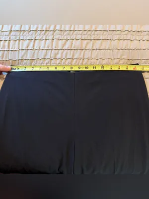Halogen High Waist Side Slit Straight Leg Dress Pants Trousers Black 10 NWT Work thumbnail 8