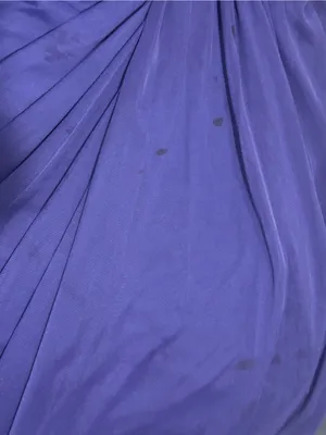 Adrianna Papell E! Red Carpet Royal Blue One Shoulder Gown 10 Embellished Dress⁠ thumbnail 5
