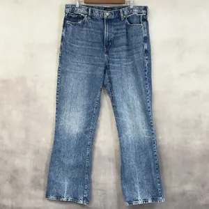 Banana Republic Relaxed Bootcut Jeans Women 33L High‎ Rise Western Classic Indie thumbnail 16