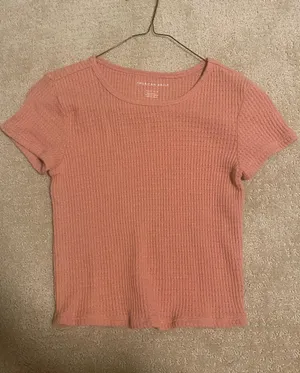 American Eagle Outfitters Light Pink Shirt thumbnail 1