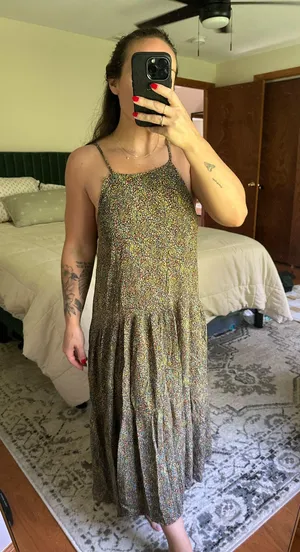 Vestique Floral Midi Maxi Sundress thumbnail 1