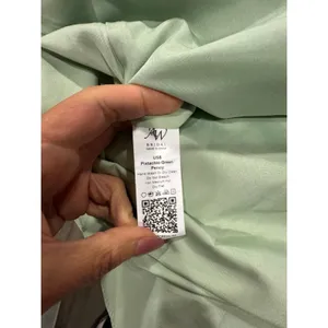 AW Bridal Penoy Pistachio Green Floral Maxi Dress US 8 V-Neck Chiffon Tie-Back thumbnail 9