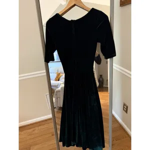 Modcloth Velvet Midi Dress XXS thumbnail 8